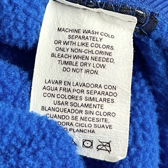 Vintage Counter Culture Large Fleece Half Zip Pullover Outdoor Hiking Camping - Picture 5 of 6